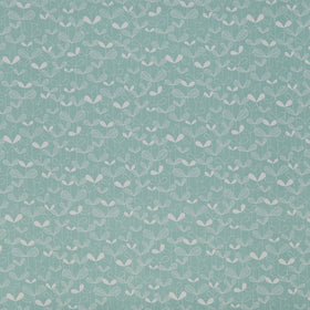 MissPrint Saplings Curtain Fabric Paleaqua