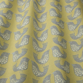 iLiv Scandi Birds Fabric Mustard