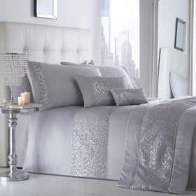 Shimmer Filled Boudoir 32cm x 50cm Silver