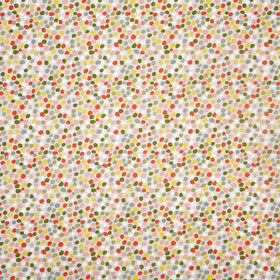 Prestigious Textiles Dot to Dot Fabric Coral