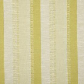 Genoa Stripe Curtain Fabric Ochre