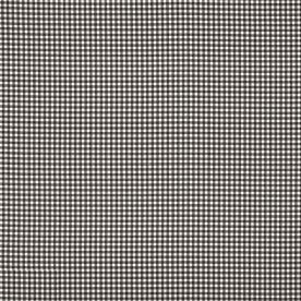 Gingham Curtain Fabric Black