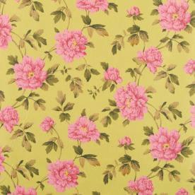 Jardin Curtain Fabric Lime