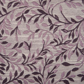 Little Leaf Curtain Fabric Heather