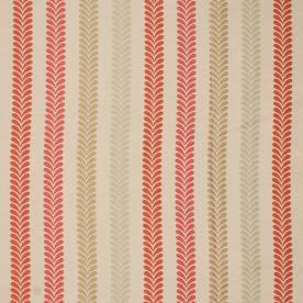 Napoli Curtain Fabric Cranberry