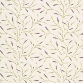 Pietra Floral Curtain Fabric Violet