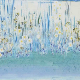 Seascape Curtain Fabric Riviera