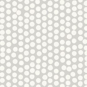 Spotty Curtain Fabric Dove