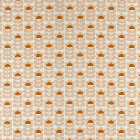 Orla Kiely - Sweet Pea Fabric Orange