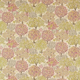 Tatton Curtain Fabric Autumn