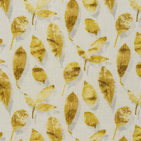 Tivoli Floral Fabric Ochre