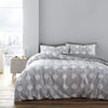 Bianca Atticus Geometric Bedding Set Grey