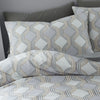 Bianca Atticus Geometric Bedding Set Grey