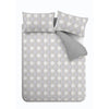 Bianca Atticus Geometric Bedding Set Grey