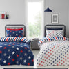 Catherine Lansfield Stripes and Stars Two Pack Bedding Set Blue White
