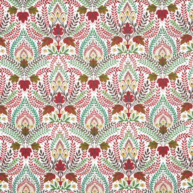 Prestigious Textiles Script Fabric Cherry