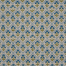 Prestigious Textiles Chatsworth Fabric Cornflower