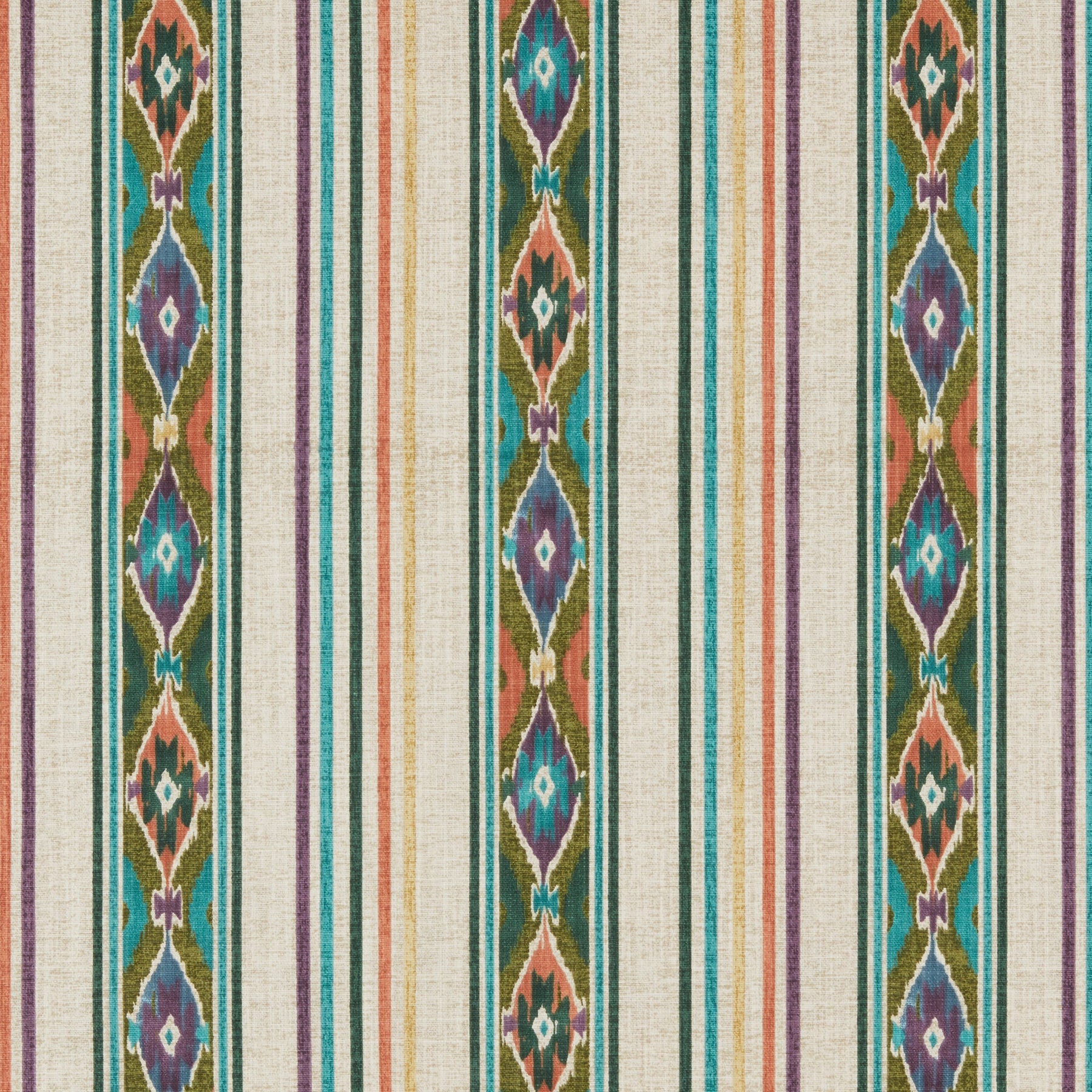 iLiv Boho Stripe Fabric Olivine