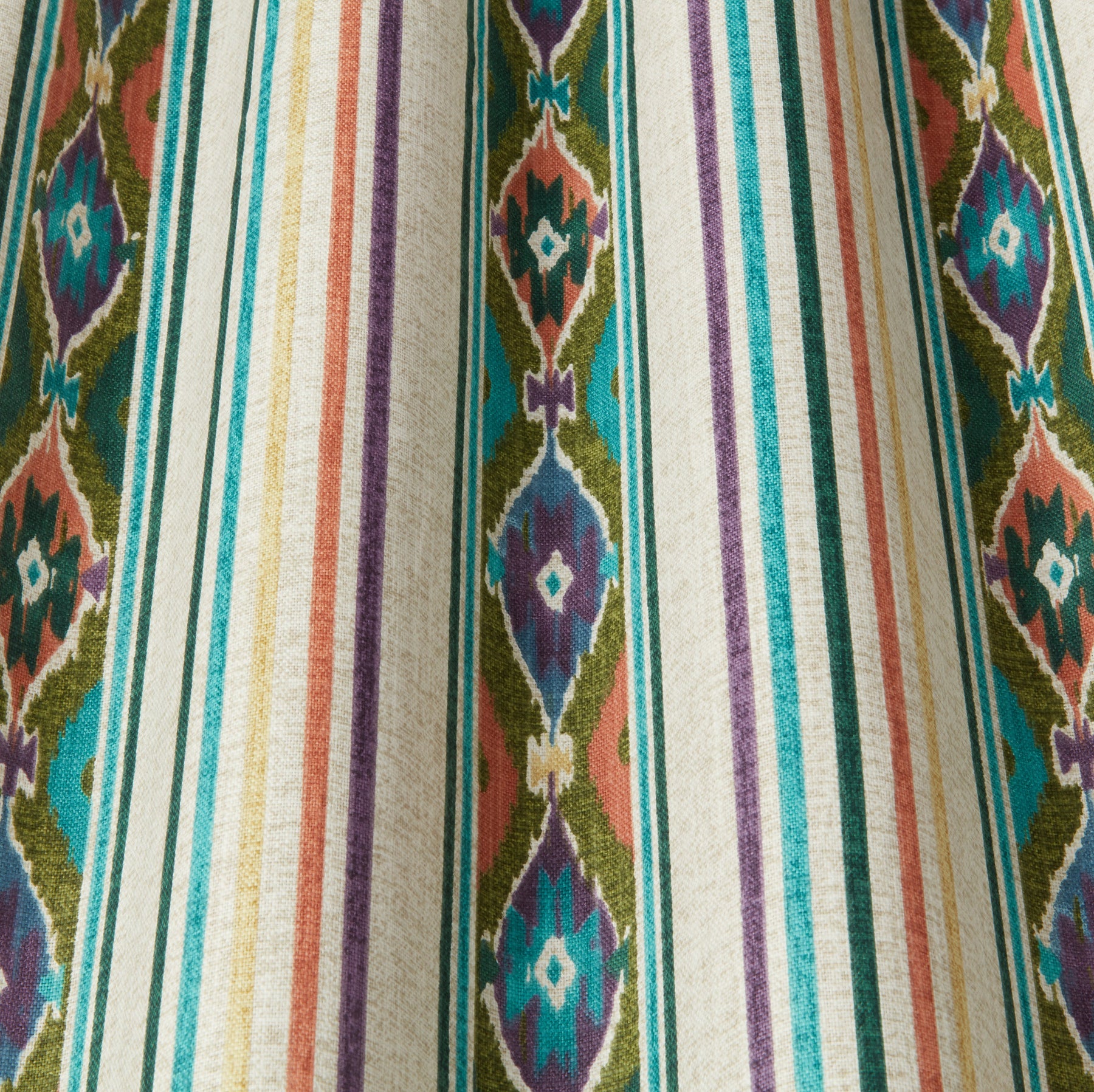 iLiv Boho Stripe Fabric Olivine