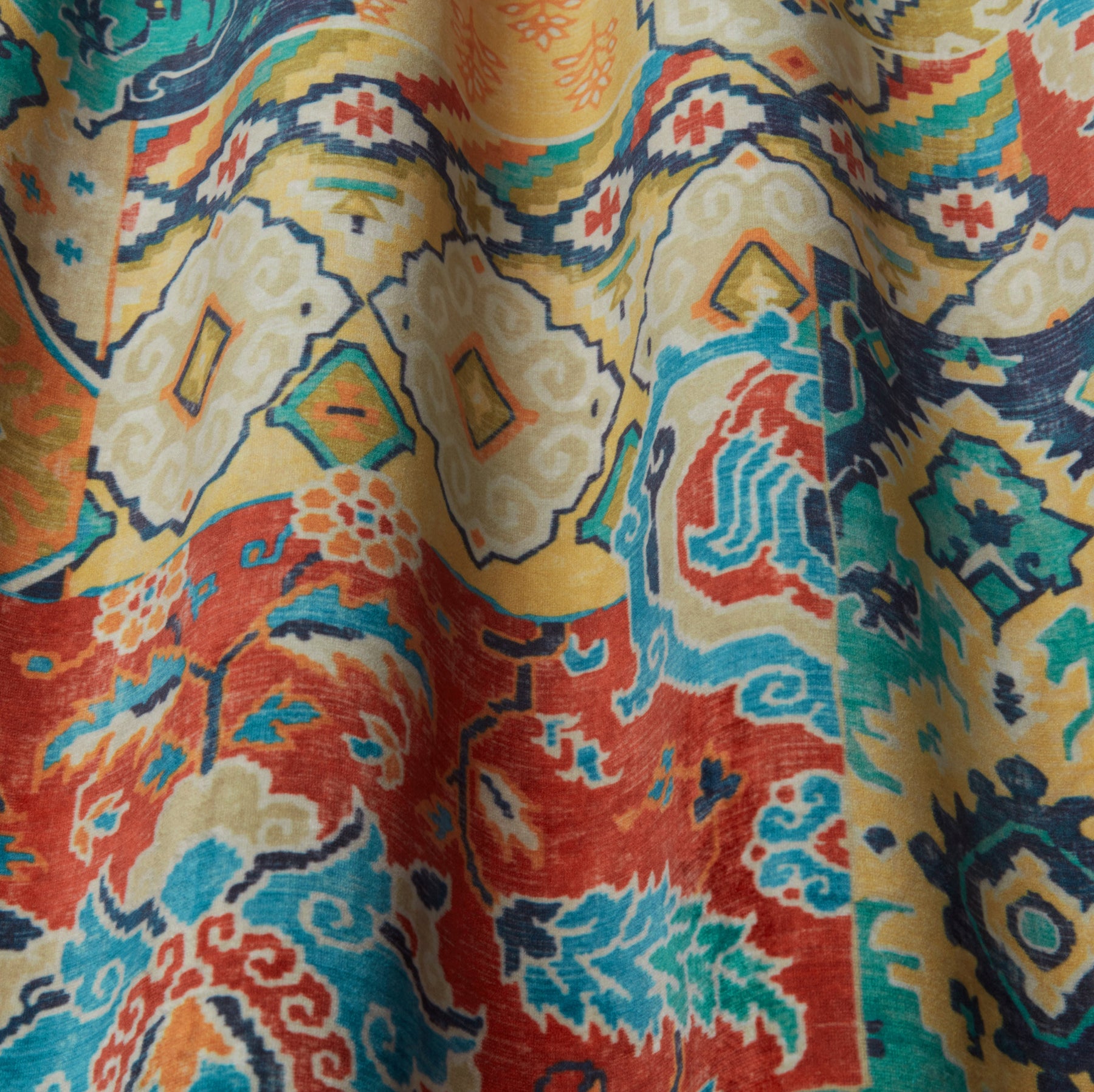 iLiv Chalet Fabric Rouge