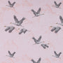 Laura Ashley Animalia Embroidered Made To Measure Roman Blind Blush Sample Image