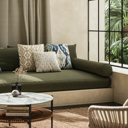 Ashley Wilde Agulla Fabric Indigo