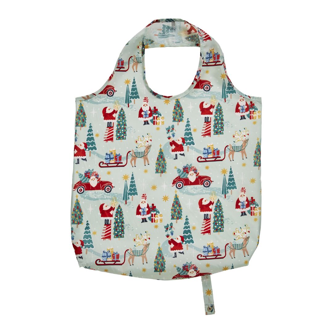 Ulster Weavers Tis The Season Packable Bag Red & Green