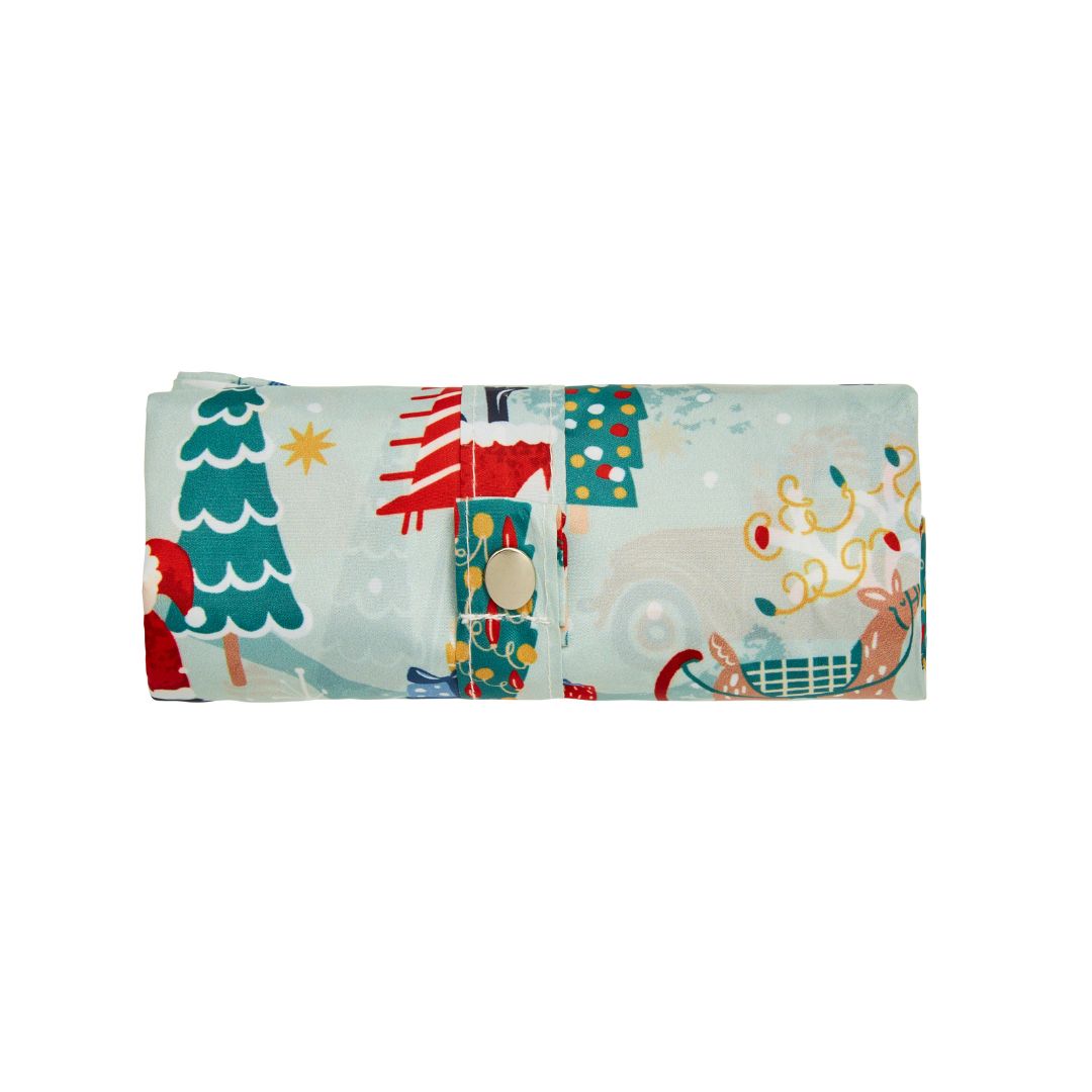 Ulster Weavers Tis The Season Packable Bag Red & Green