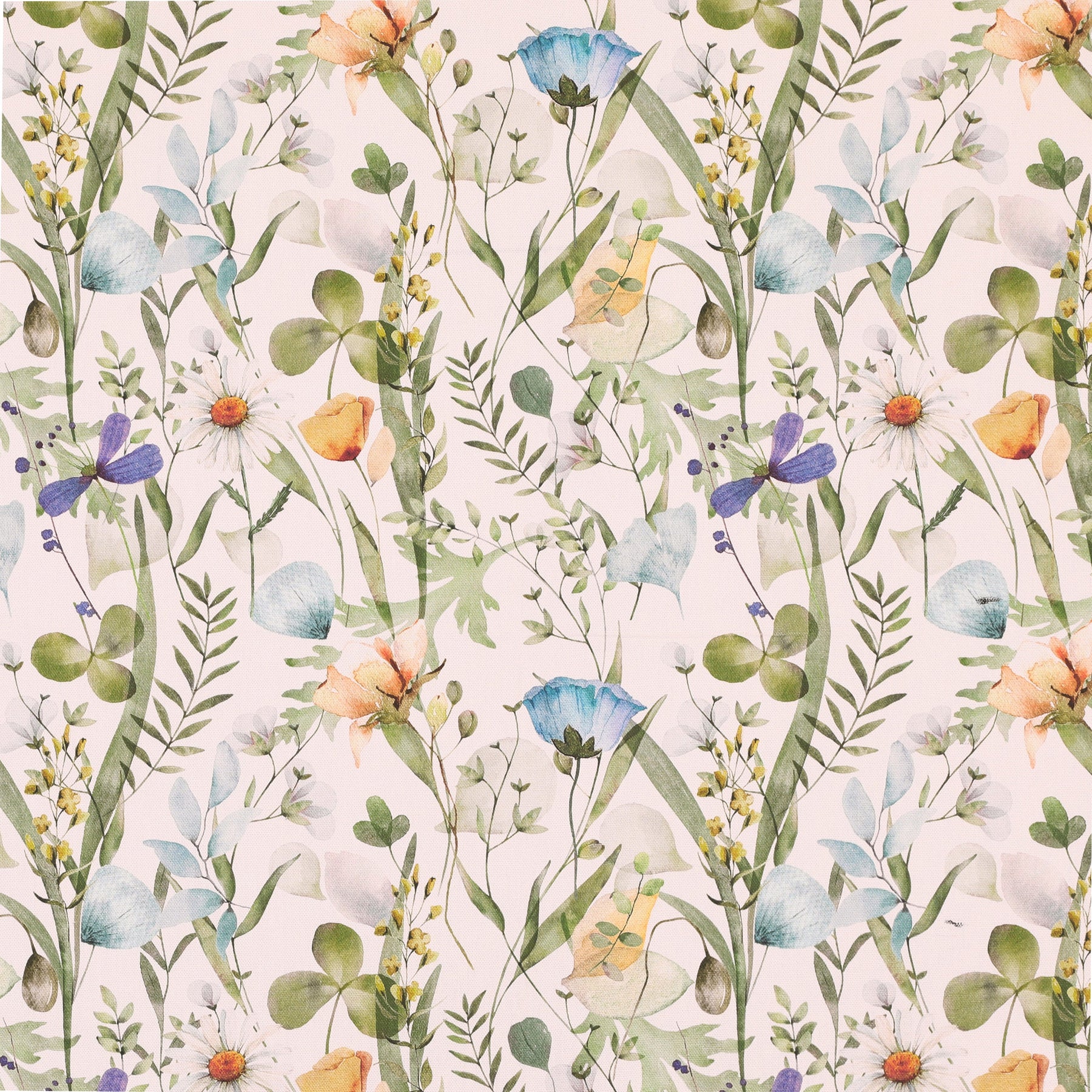 Linda Barker Alda Fabric Blue