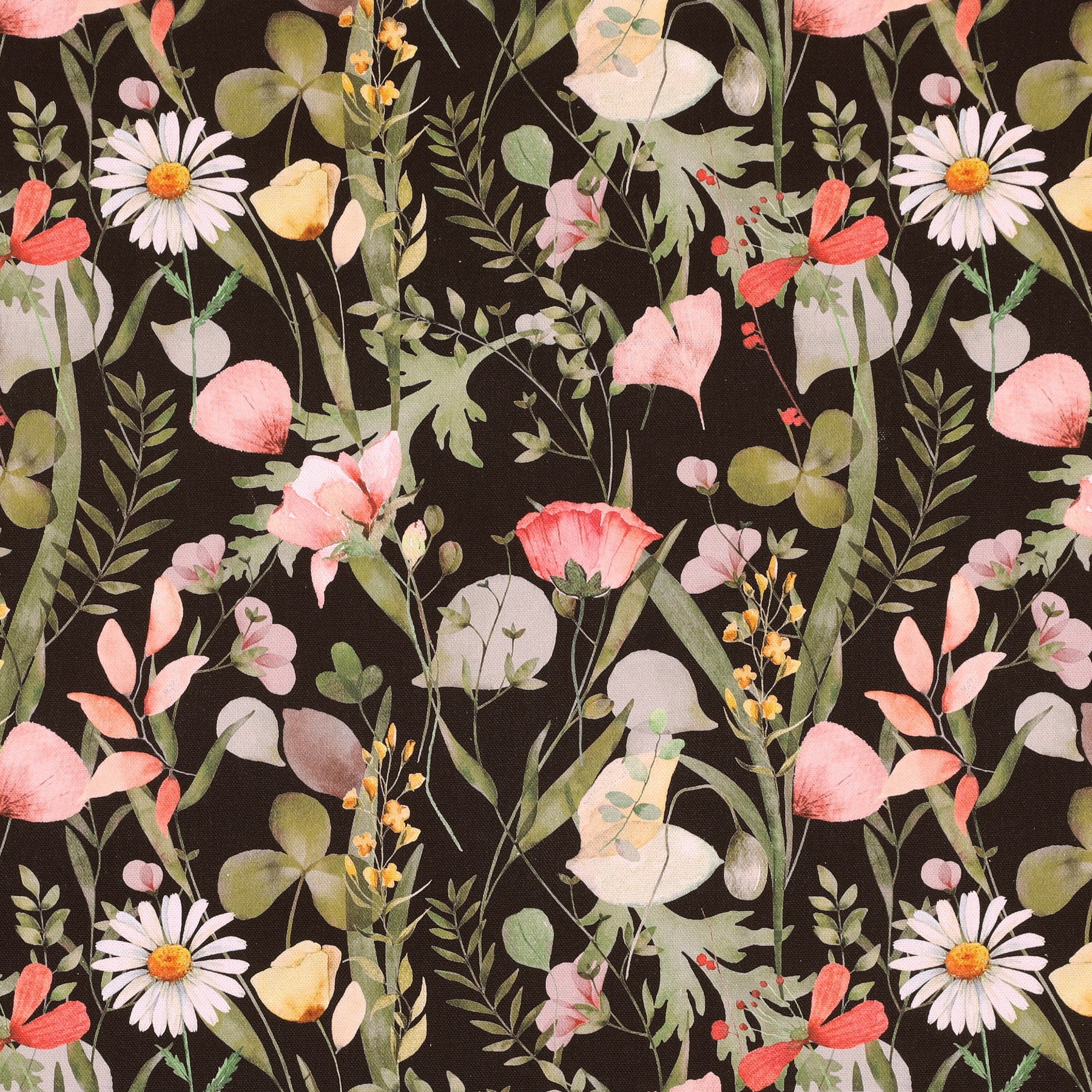 Linda Barker Alda Fabric Black