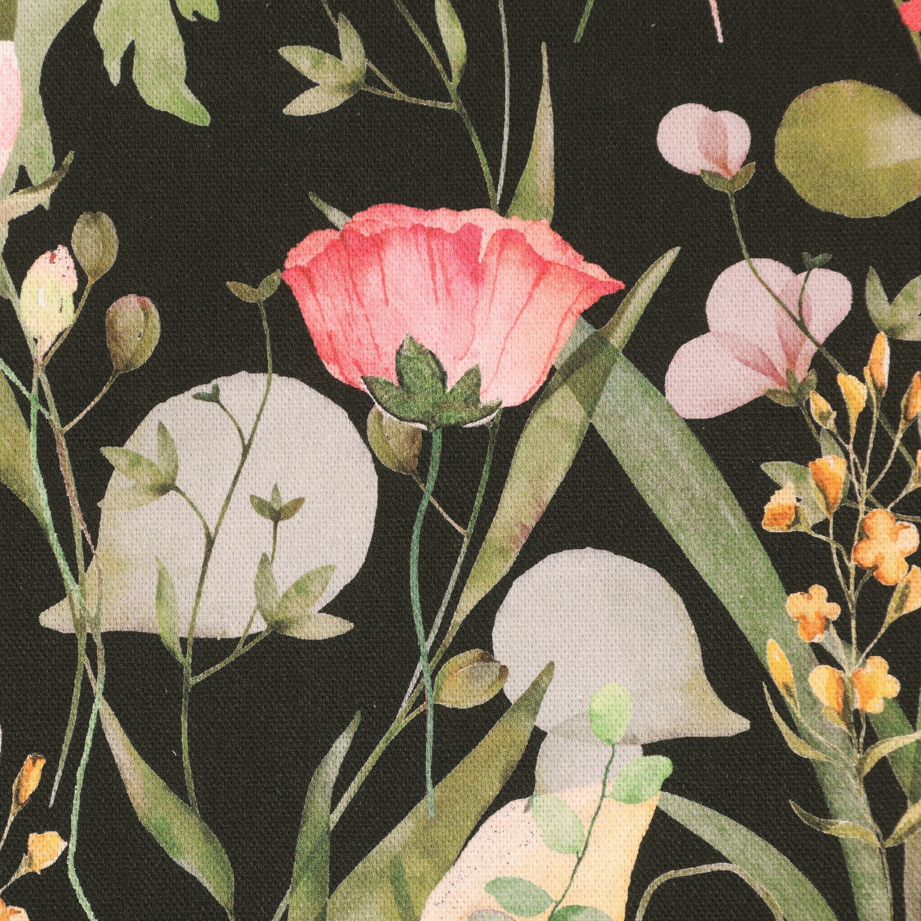 Linda Barker Alda Fabric Black