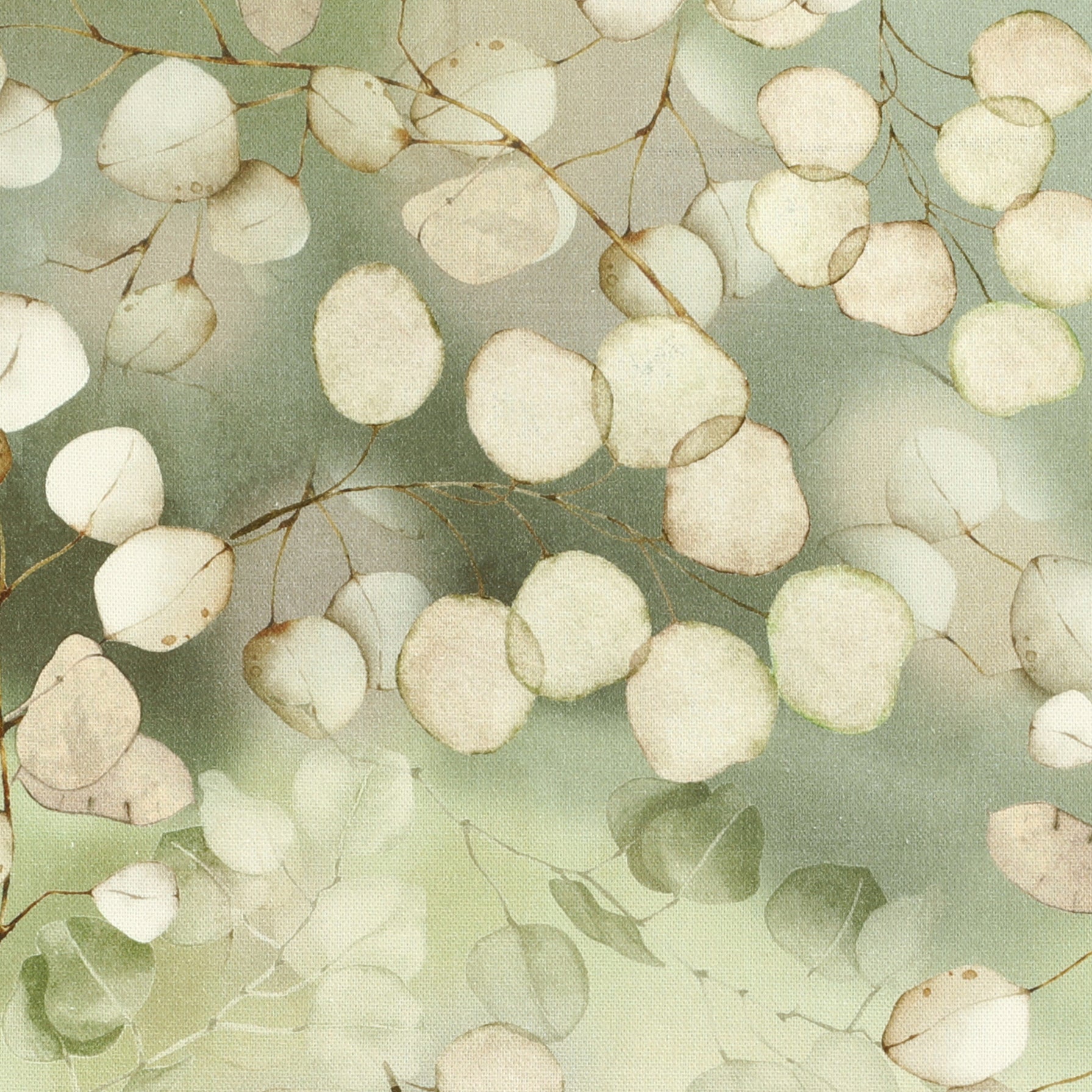 Lunaria Fabric Green