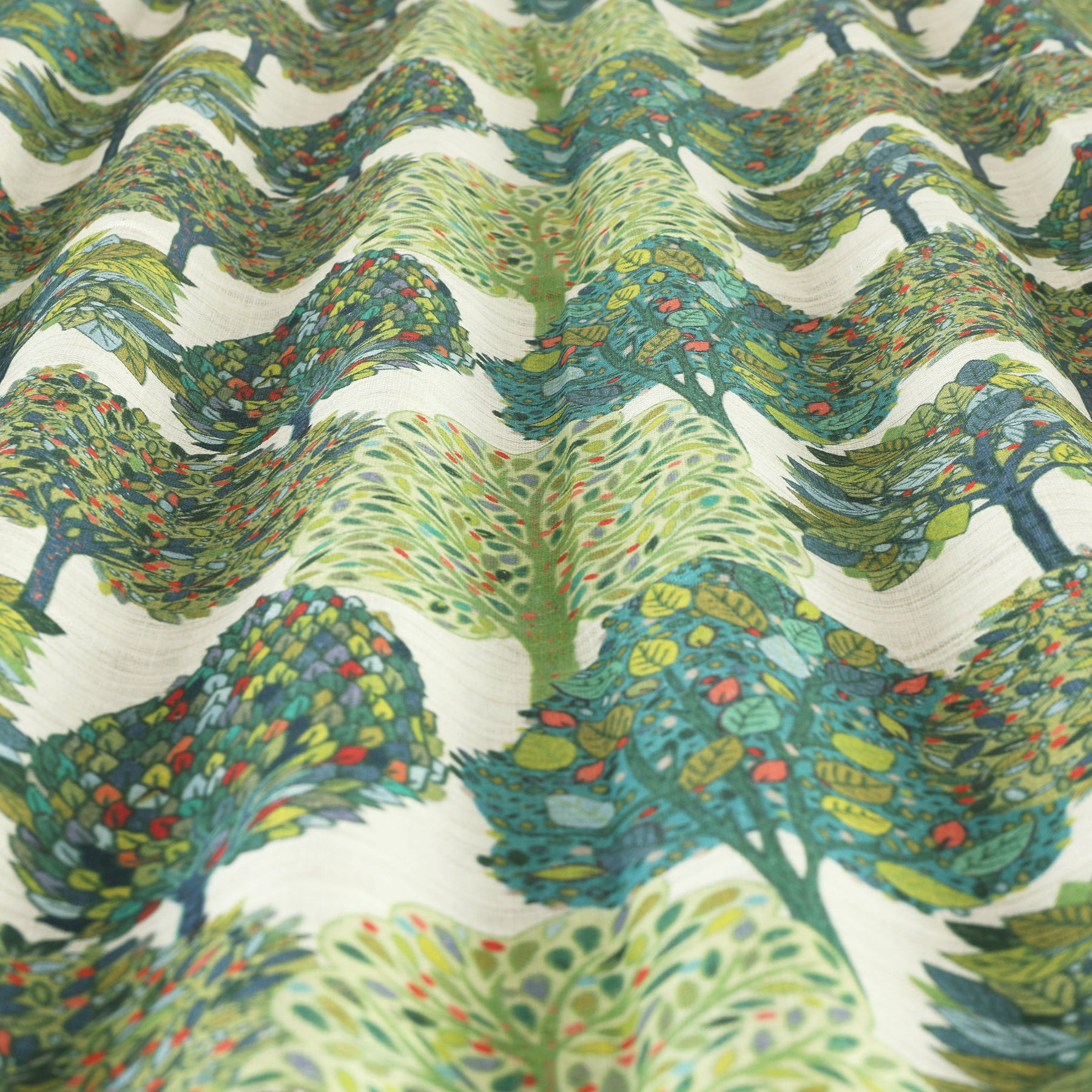Arbre Digitally Printed Fabric Carnival