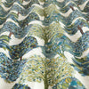 Arbre Digitally Printed Fabric Teal