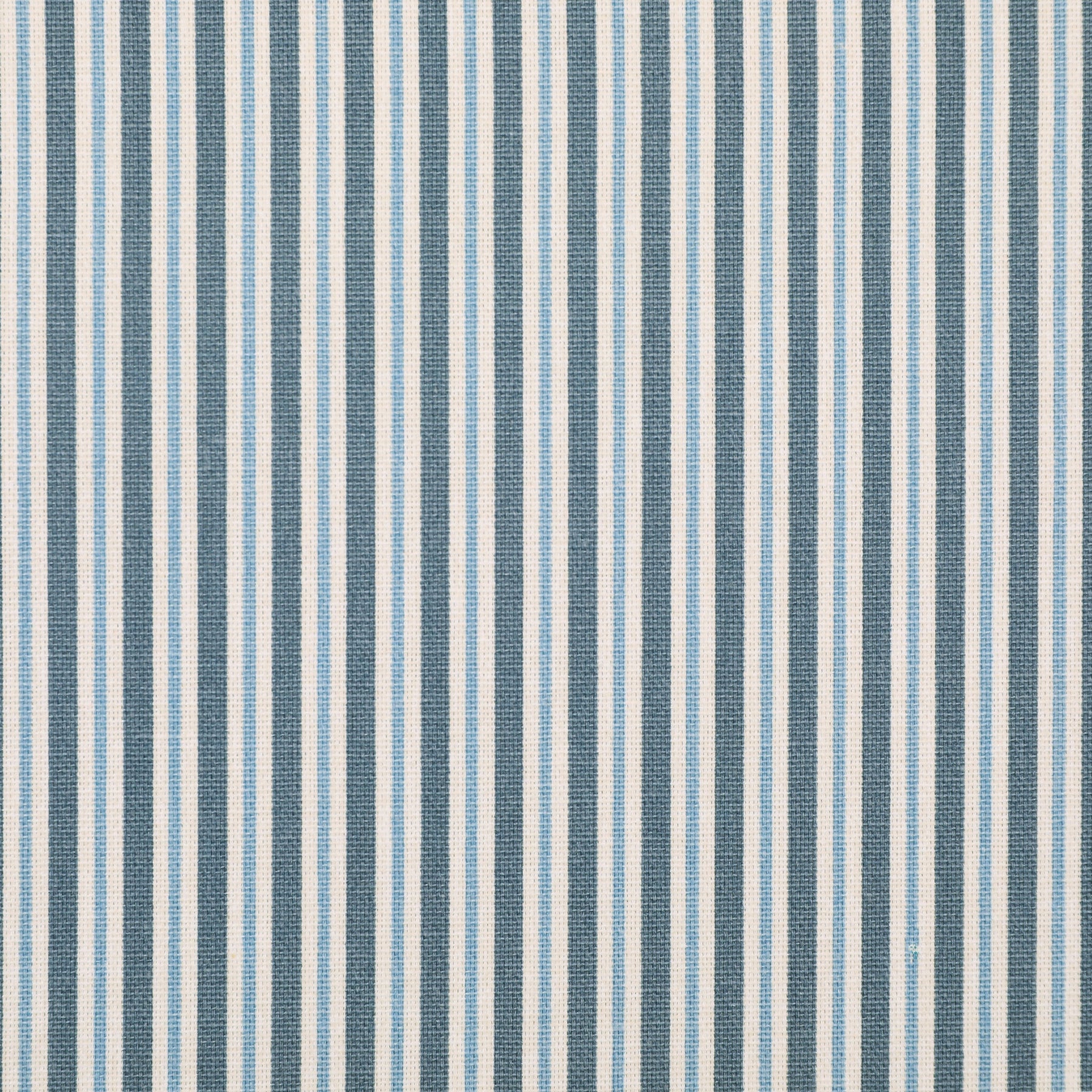 Bay Stripe Fabric Indigo