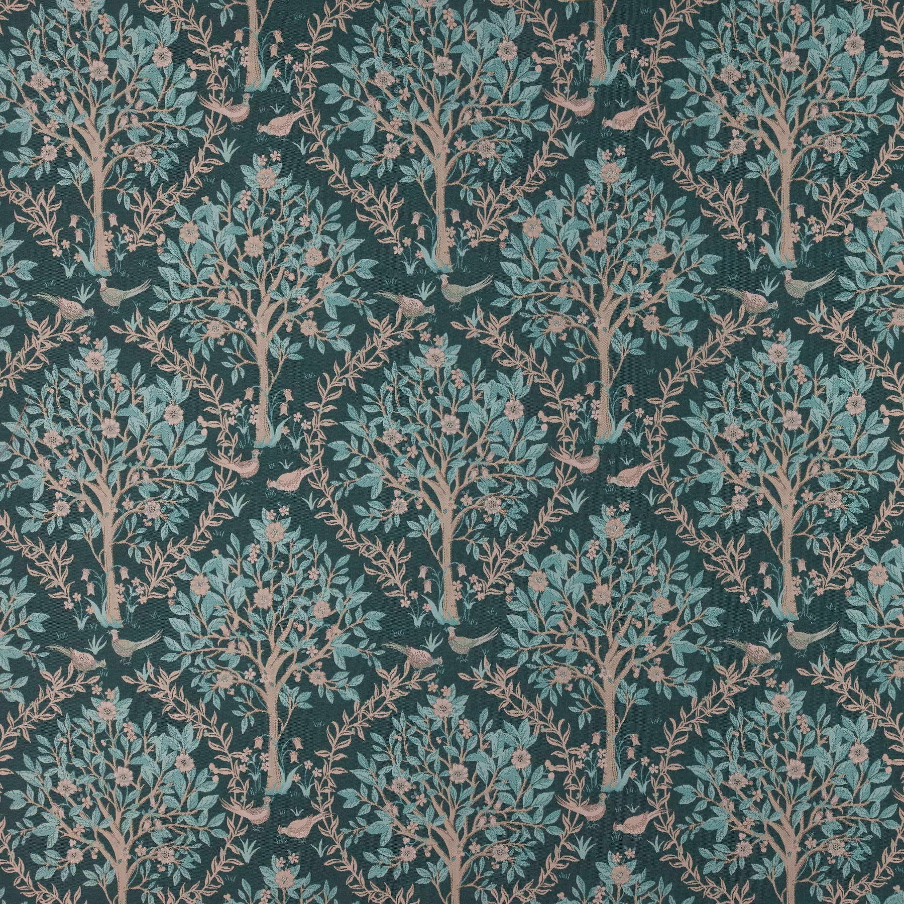 Ashley Wilde Bedgebury Fabric Peacock