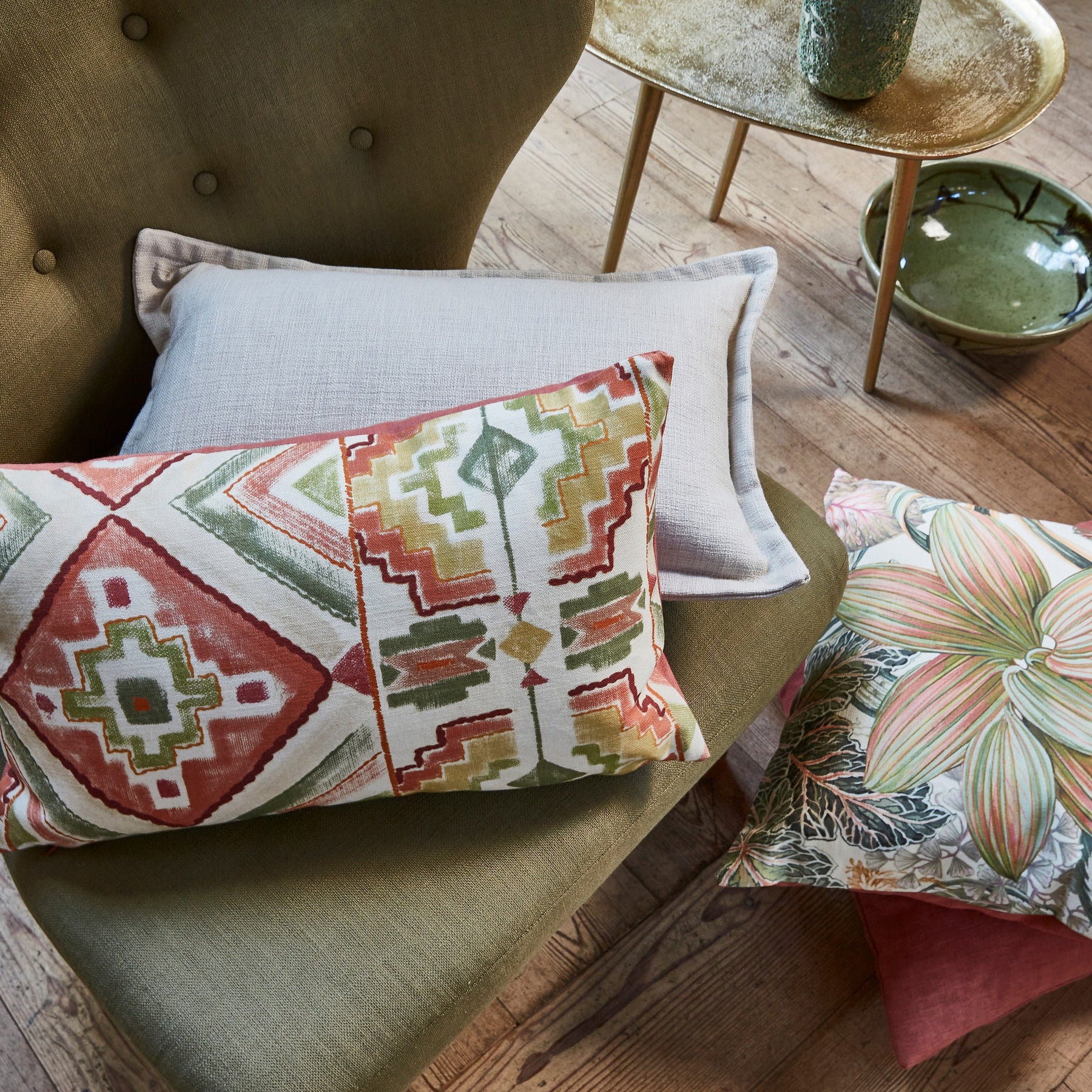 Prestigious Textiles Canopy Fabric Papaya