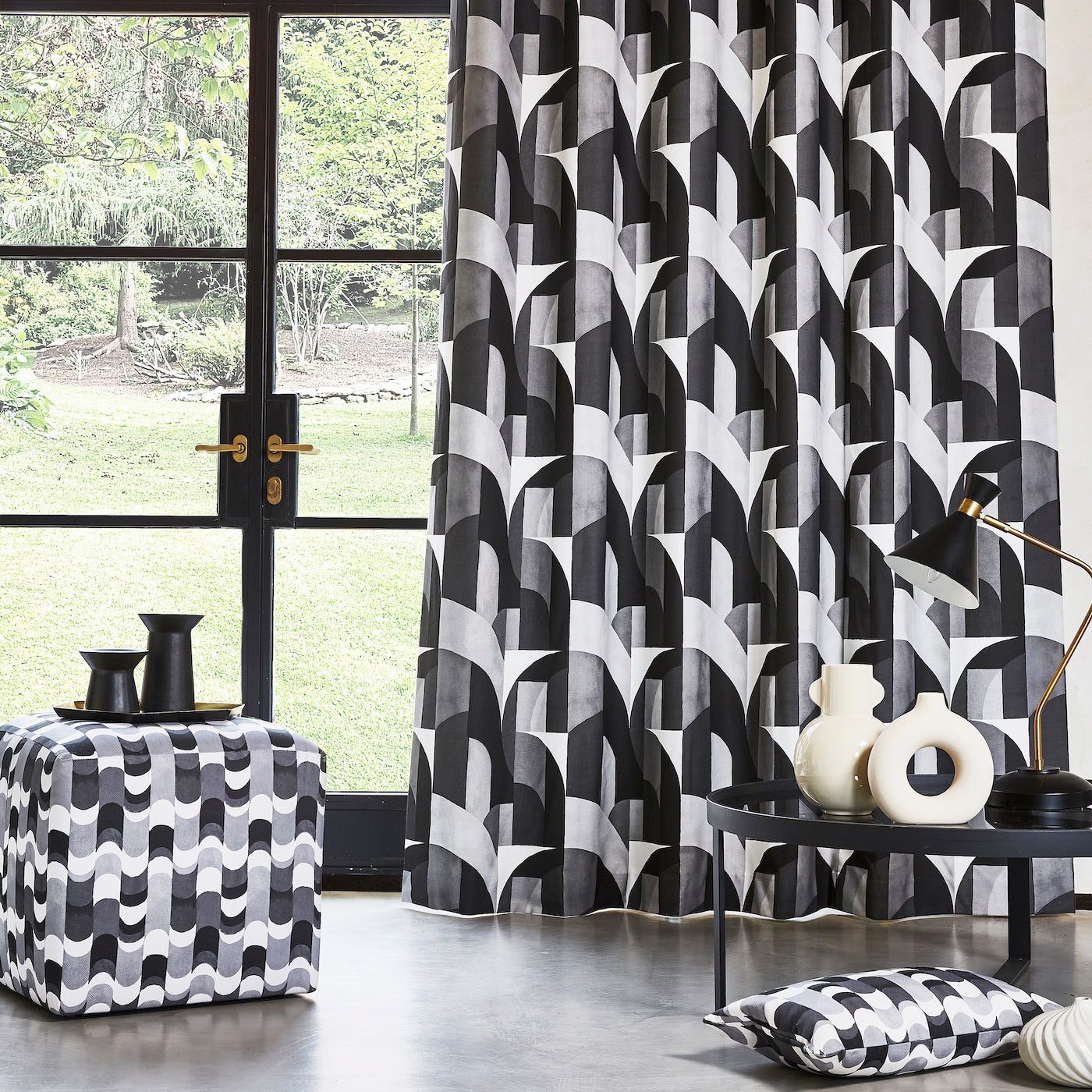 Prestigious Textiles Castillo Fabric Jet