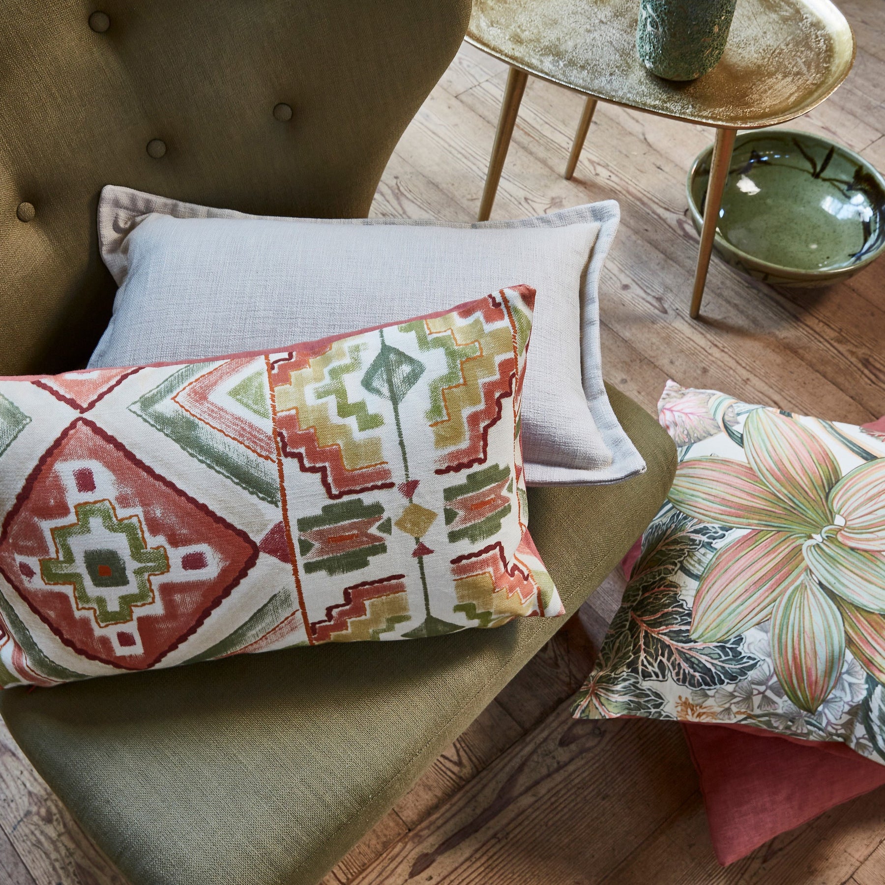 Prestigious Textiles Explorer Fabric Papaya