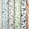 Fibre Naturelle Lucca Embroidered Fabric Mink