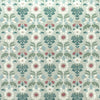 Fibre Naturelle Oslo Embroidered Fabric Sage