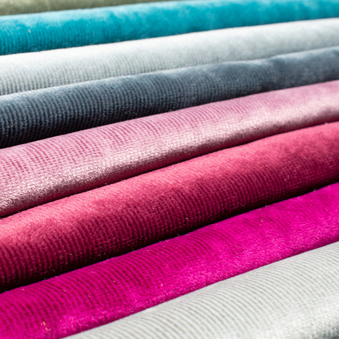 Fibre Naturelle Pimlico Velvet Fabric Beach