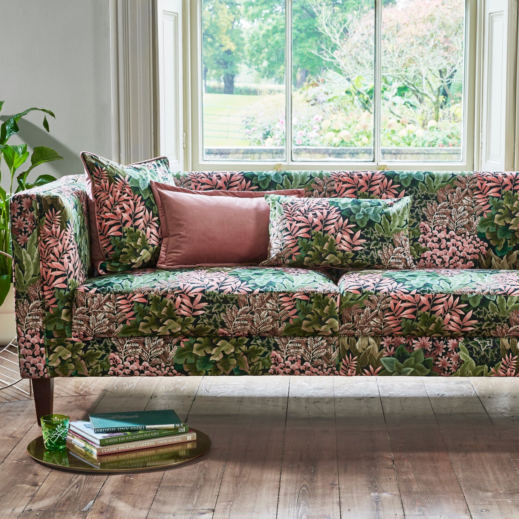 Prestigious Textiles Garden Wall Fabric Coral