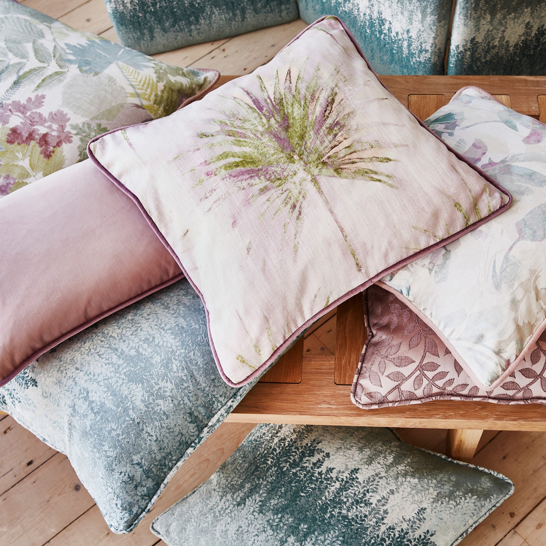 Prestigious Textiles Greenery Fabric Wisteria