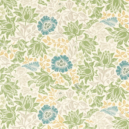 Mallow Fabric Apple Linen