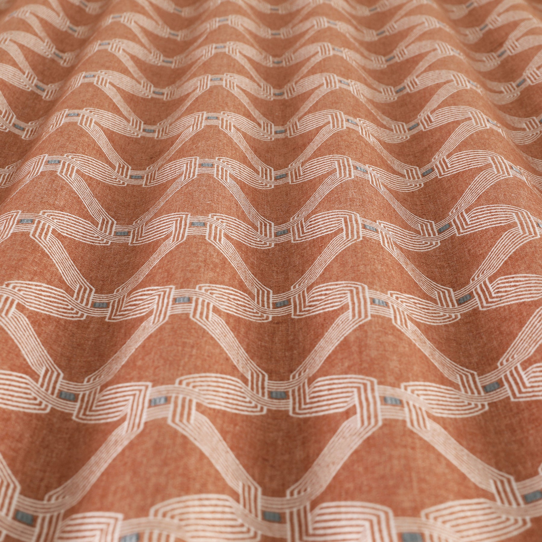 Morocco Fabric Burnt Orange