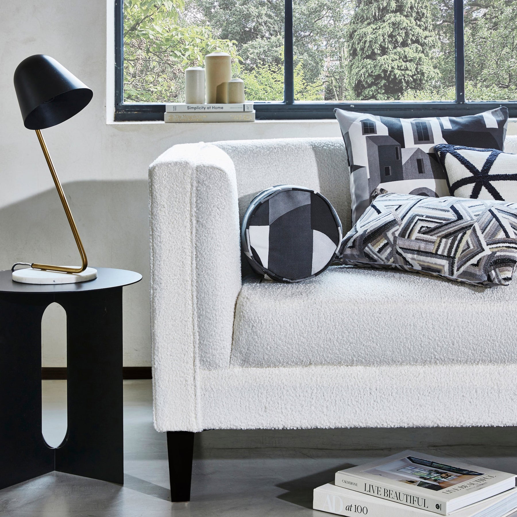 Prestigious Textiles Santiago Fabric Jet