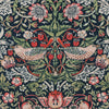 William Morris Strawberry Thief Printed Cotton Fabric Blue