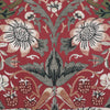 William Morris Strawberry Thief Printed Cotton Fabric Red