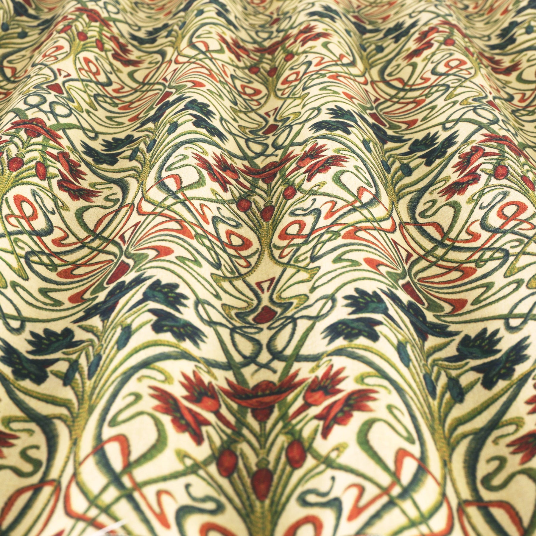 iLiv Tiffany Printed Cotton Fabric Jewel